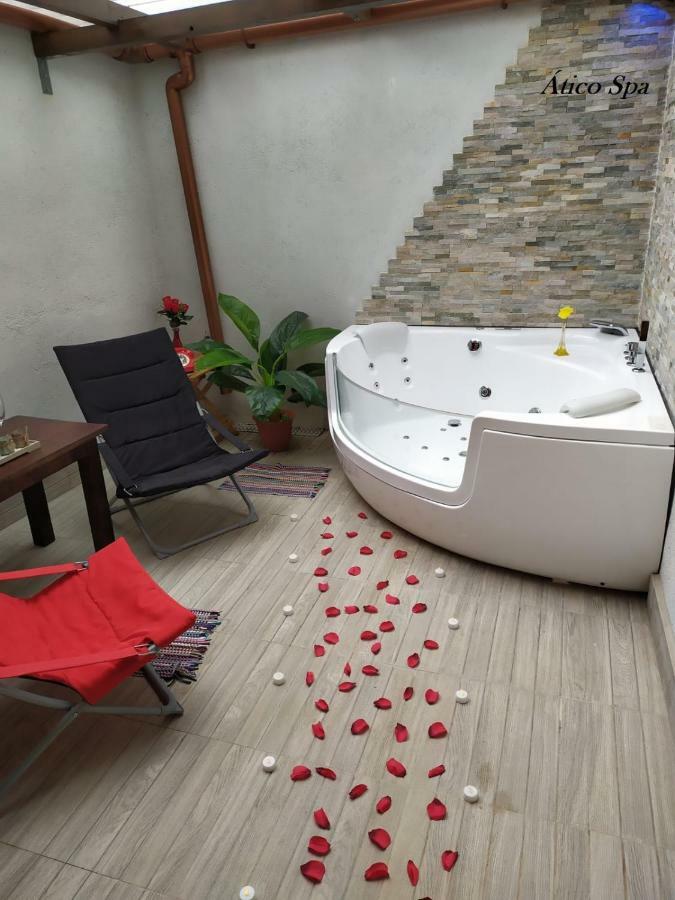 Casas Toya Jacuzzi Apartment Uceda Bagian luar foto